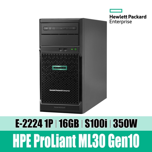 HPE ML30 Gen10 E-2224 4LFF P16928-371 S20052201
