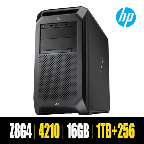 HP Z8 G4 4210 16G 256GB SSD+1TB  Win10Pro 4HJ56AV