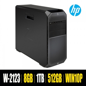 HP 워크스테이션 Z4 G4 W-2123 8G 1T 512GB M.2 Win10Pro 4HJ20AV