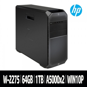 HP Z4 G4 NVIDIA RTX A5000 D6 24GB 2GPU AI딥러닝 렌더링 워크스테이션 머신러닝 해석용 서버